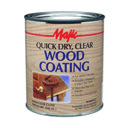 MAJIC PAINTS 8-0362 QT CLEAR QUICK DRYGLOSS FINISH 2425320